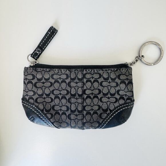 Vintage COACH Soho Coin Purse | Signature Y2K Keychain Wallet | Superb Condition - Picture 1 of 8